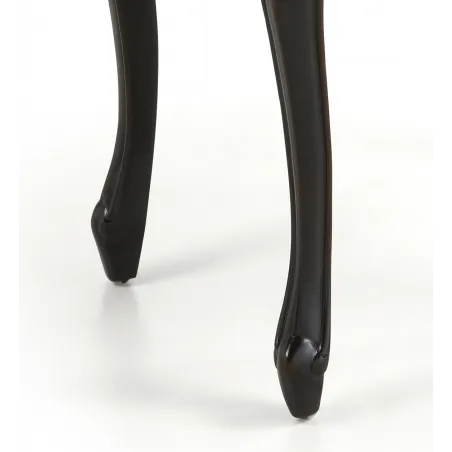 MESITA VINTAGE NEGRA 2 CAJONES en Mueblesguadalhorce.es