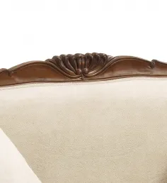 SOFA VINTAGE LOUIS HONEY 2 PLAZAS CON COJIN en Mueblesguadalhorce.es 2