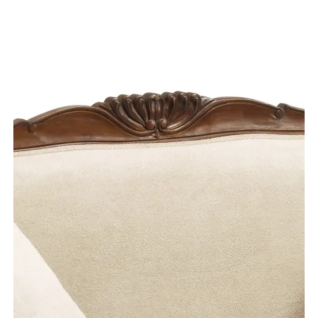 SOFA VINTAGE LOUIS HONEY 2 PLAZAS CON COJIN en Mueblesguadalhorce.es