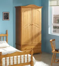 Armario 2 puertas macizas modelo Provenza en Mueblesguadalhorce.es