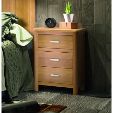 Mesita tres cajones colonial en Mueblesguadalhorce.es