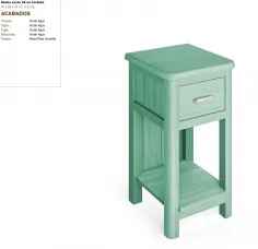 Mesita Cerdeña estrecha un cajón en Mueblesguadalhorce.es