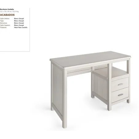Escritorio Cerdeña colonial en Mueblesguadalhorce.es