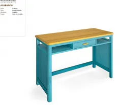 Mesa de estudio Cerdeña colonial en Mueblesguadalhorce.es 2