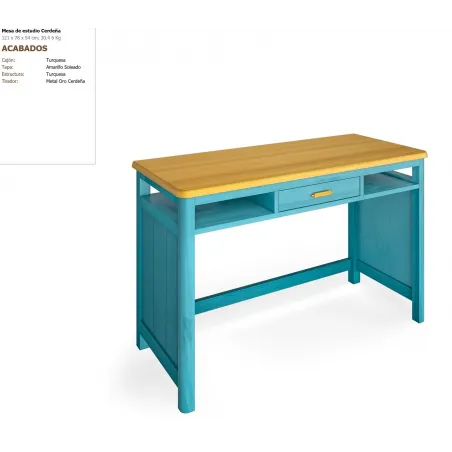 Mesa de estudio Cerdeña colonial en Mueblesguadalhorce.es