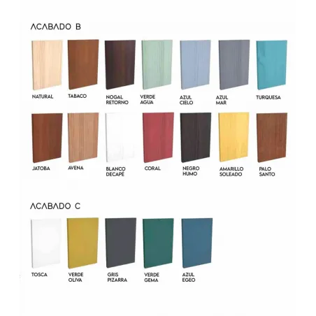 Mesa de estudio Cerdeña colonial en Mueblesguadalhorce.es