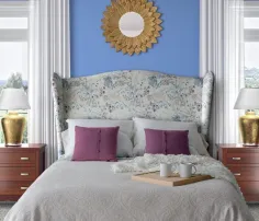 Cabecero Sella tapizado cama king size en Mueblesguadalhorce.es