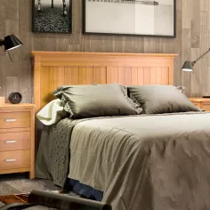 Cabecero Níger madera cama juvenil en Mueblesguadalhorce.es