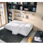 Abatible horizontal 150 con estanterías f43