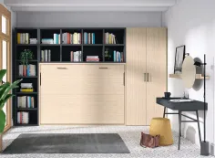 Abatible horizontal 150 con estanterías f43 2