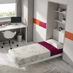 Cama abatible 105x190 vertical en Mueblesguadalhorce.es