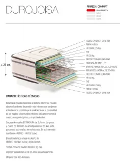 Colchón Durojoisa en Mueblesguadalhorce.es 2