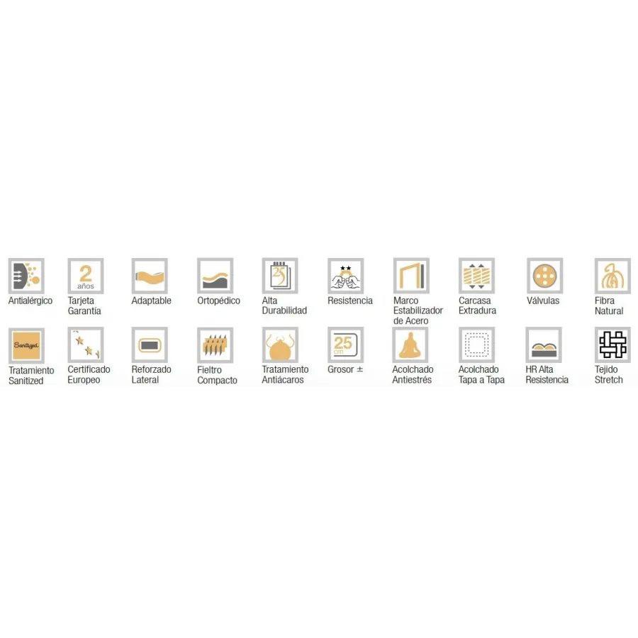 Colchón Durojoisa en Mueblesguadalhorce.es