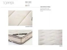 Topper Viscoelástico con tejido 3D en Mueblesguadalhorce.es 2