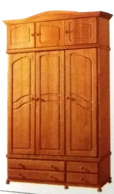 Armario 3P modelo Provenza Juvenil en Mueblesguadalhorce.es