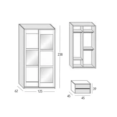 2P modelo Nova Juvenil