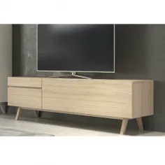 Mueble tv 180 cm. diseño en madera en Mueblesguadalhorce.es