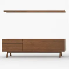 Mueble tv 180 cm. diseño en madera en Mueblesguadalhorce.es 2