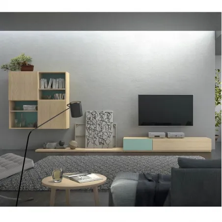 Salón ZOE de diseño minimalista en Mueblesguadalhorce.es