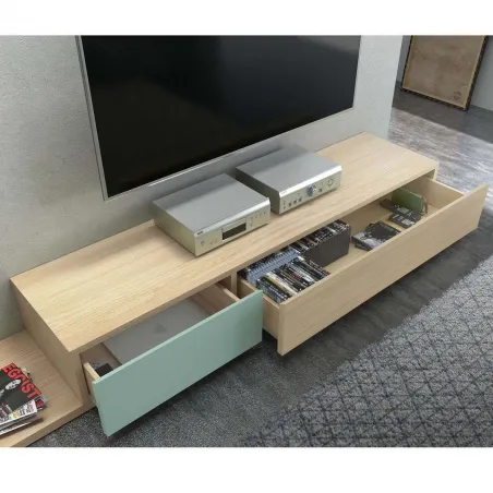 Salón ZOE de diseño minimalista en Mueblesguadalhorce.es