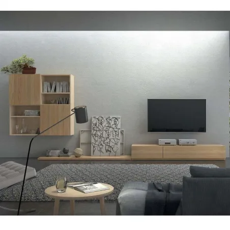 Salón ZOE de diseño minimalista en Mueblesguadalhorce.es