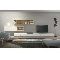 Salón madera maciza de diseño Zoe en Mueblesguadalhorce.es