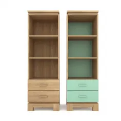 Estantería baja con cajones en Mueblesguadalhorce.es