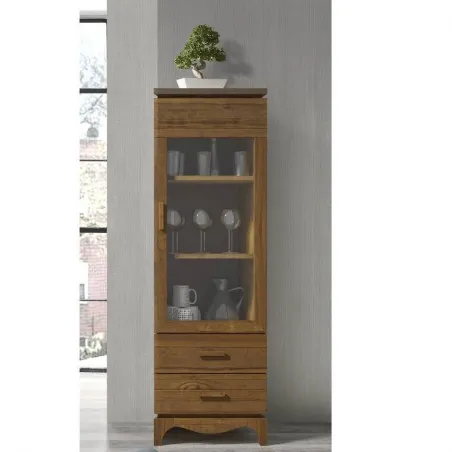 Vitrina baja contemporánea 1 puerta en Mueblesguadalhorce.es