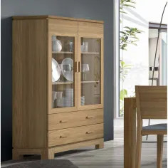 Vitrina baja contemporánea 2 puertas en Mueblesguadalhorce.es 2
