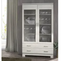 Vitrina alta Vega 2 puertas en Mueblesguadalhorce.es