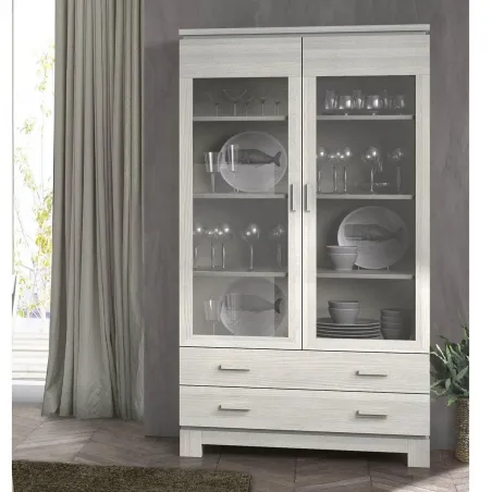Vitrina alta Vega 2 puertas en Mueblesguadalhorce.es