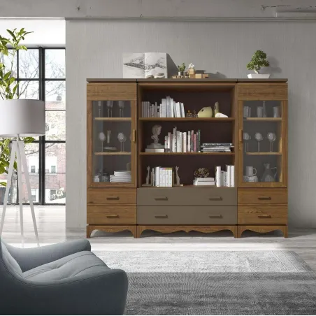 Mueble librería 200 Vega en Mueblesguadalhorce.es