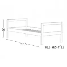 Cama Plafón juvenil en Mueblesguadalhorce.es 2