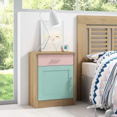 Mesita Coral 1C 1P en Mueblesguadalhorce.es