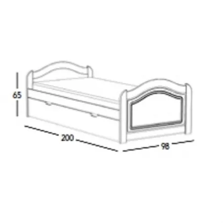 Cama nido Carole con arrastre