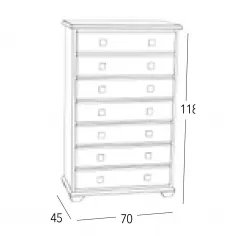 Sinfonier 70 Maya juvenil 7C en Mueblesguadalhorce.es 2