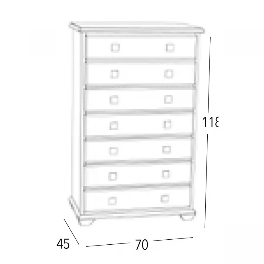 Sinfonier 70 Maya juvenil 7C en Mueblesguadalhorce.es