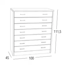 Sinfonier 100 Coral 7C en Mueblesguadalhorce.es 2