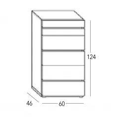 Sinfonier 60 Zoe 6C en Mueblesguadalhorce.es 2