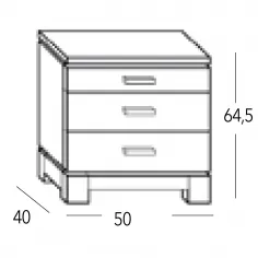 Mesita Vega 50 3C en Mueblesguadalhorce.es 2