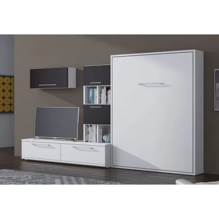 Cama abatible vertical multimedida