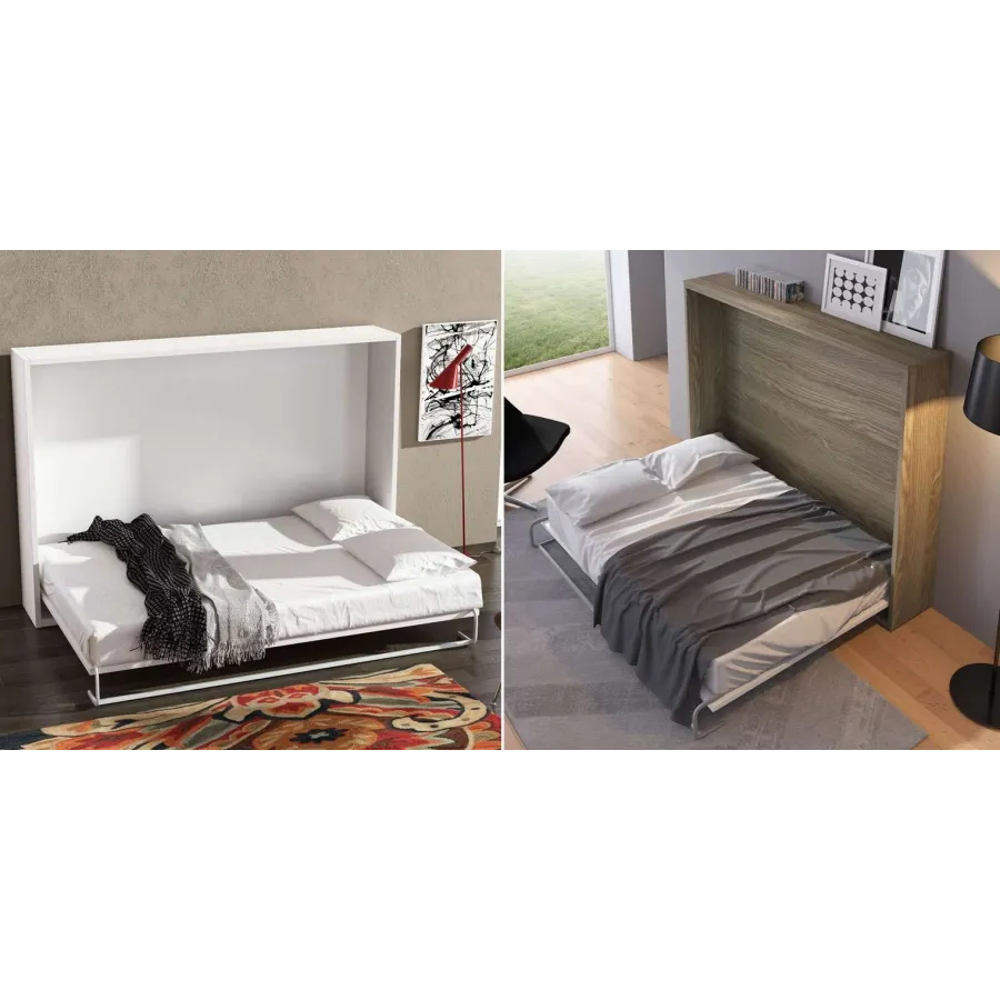 Cama horizontal king size multimedida