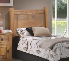 Cabecero juvenil colonial madera maciza