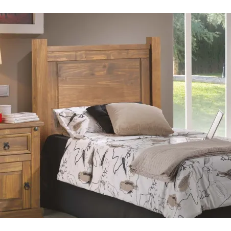 Cabecero juvenil colonial madera maciza