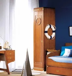 Armario Camarote madera de fresno una puerta en Mueblesguadalhorce.es