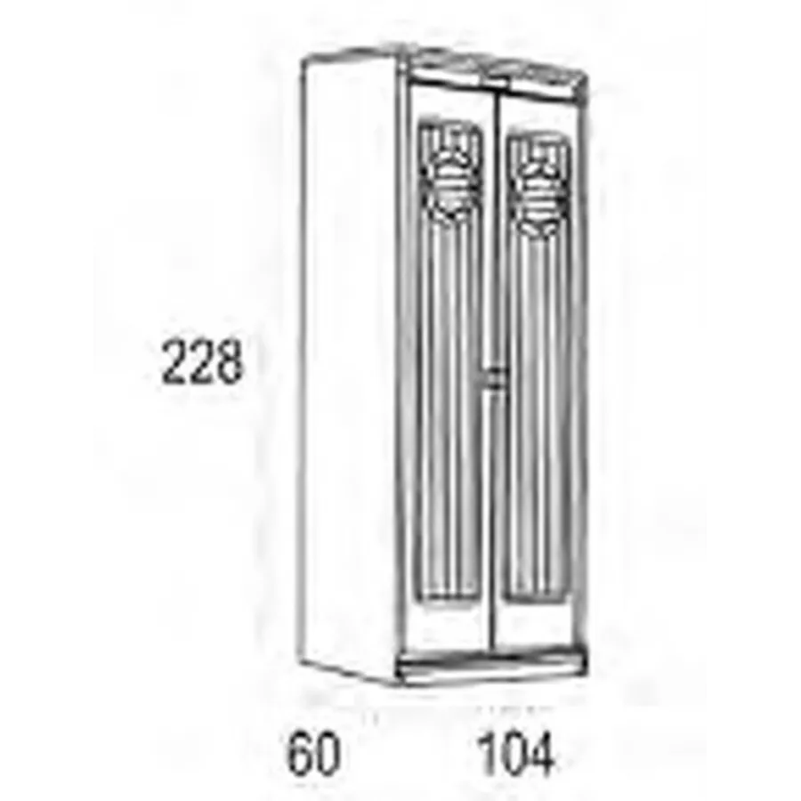 Armario naútico Camarote dos puertas en Mueblesguadalhorce.es