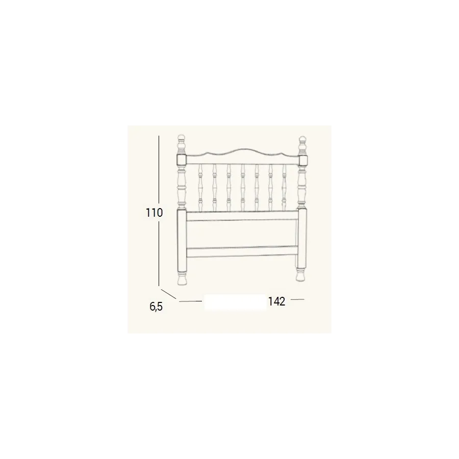 CABECERO DE MADERA A MEDIDA