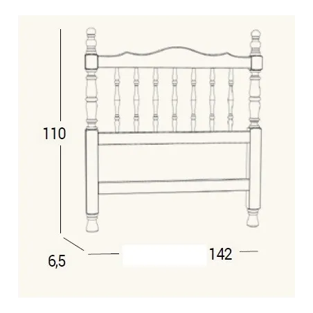 CABECERO DE MADERA A MEDIDA