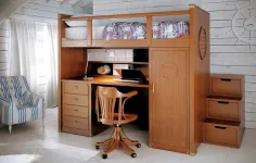 Litera con escritorio Camarote en Mueblesguadalhorce.es