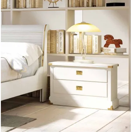 Mesita dos cajones Camarote 78 en Mueblesguadalhorce.es